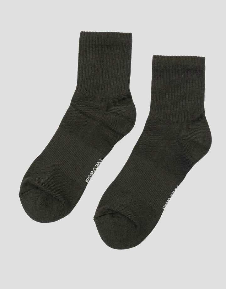 Nevada Mid Cuff Solid Kaos Kaki Pria