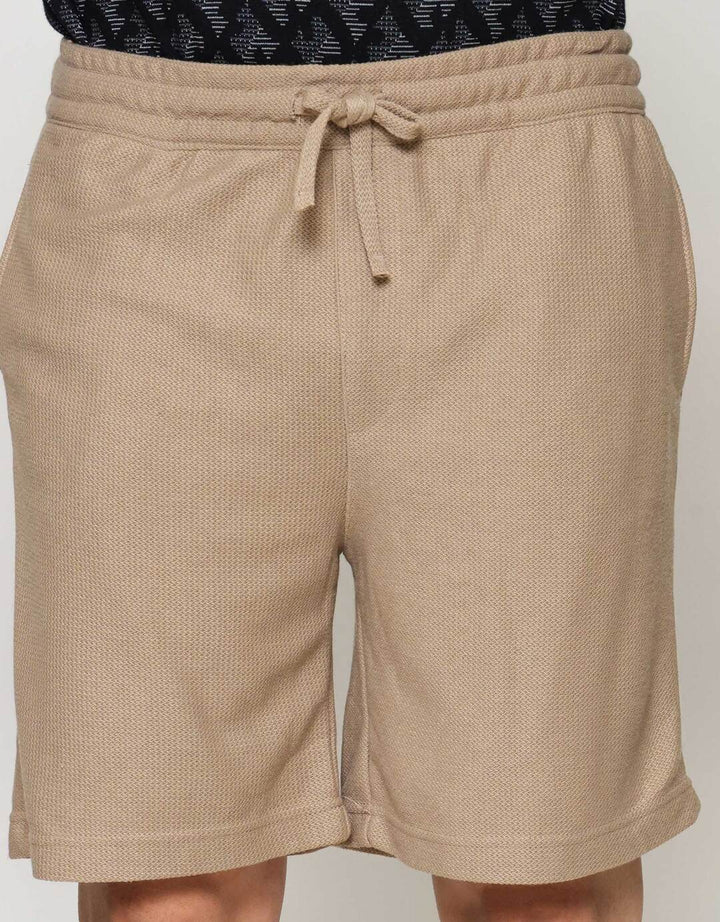 Nevada Knit Baggy Fit Texture Celana Pendek Pria