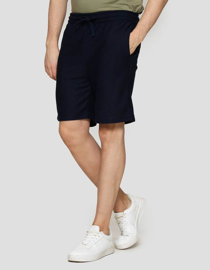 Nevada Knit Baggy Fit Texture Celana Pendek Pria