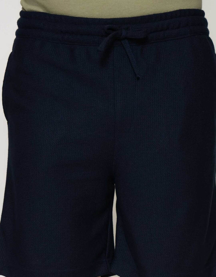 Nevada Knit Baggy Fit Texture Celana Pendek Pria