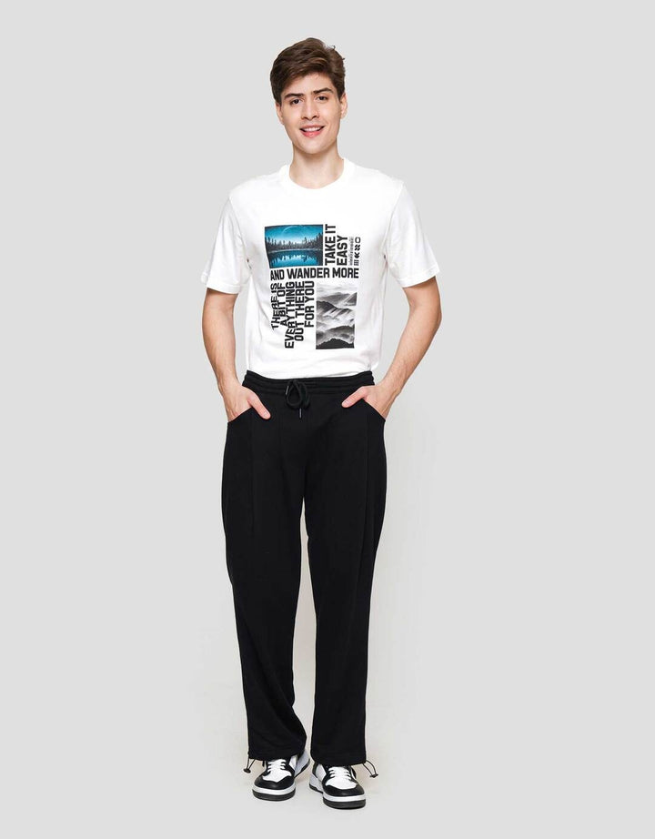 Nevada Loose With Pleats And Stopper Celana Panjang Pria