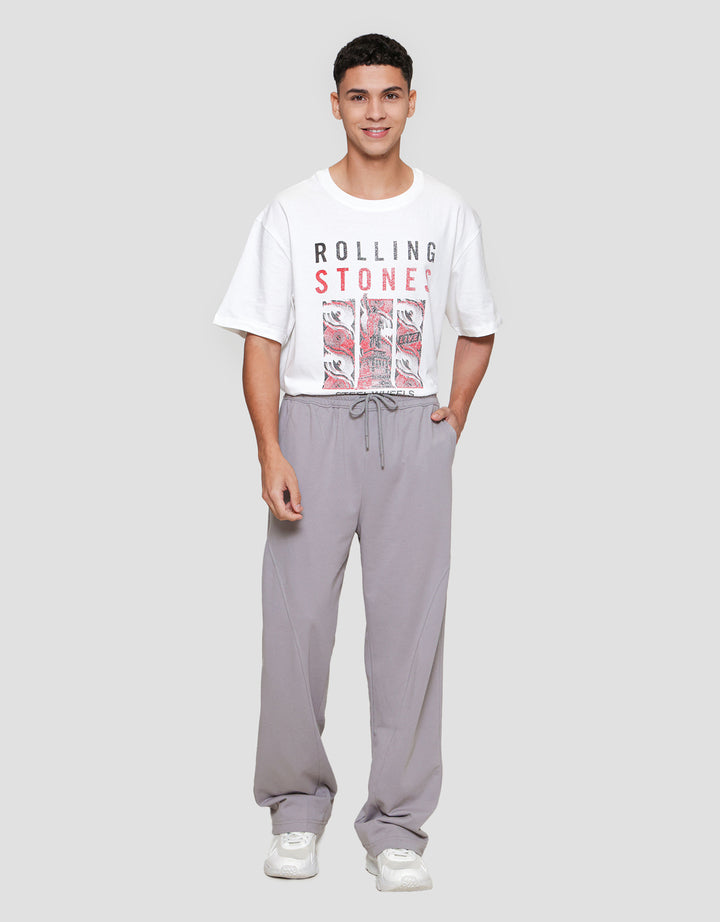 Nevada Loose With Cut And Sewn Celana Panjang Pria