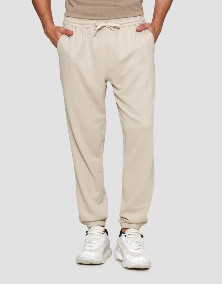 Nevada Long Pants Knit Basic French Terry Celana Panjang Pria