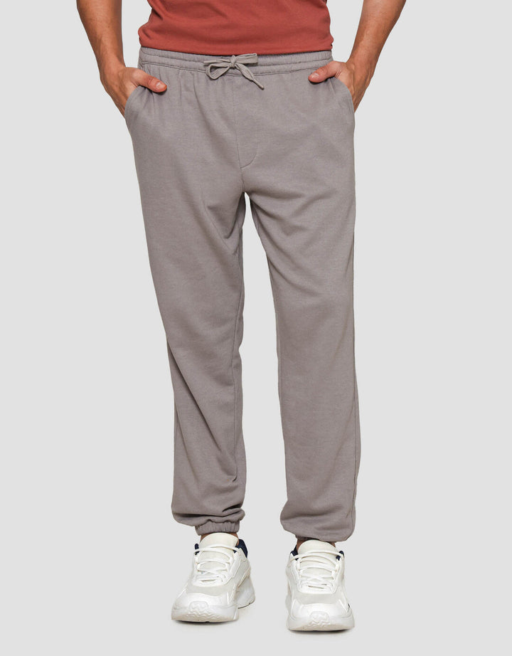Nevada Long Pants Knit Basic French Terry Celana Panjang Pria