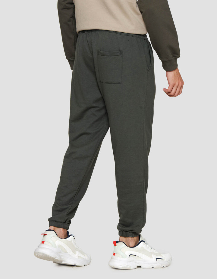 Nevada Long Pants Knit Basic French Terry Celana Panjang Pria