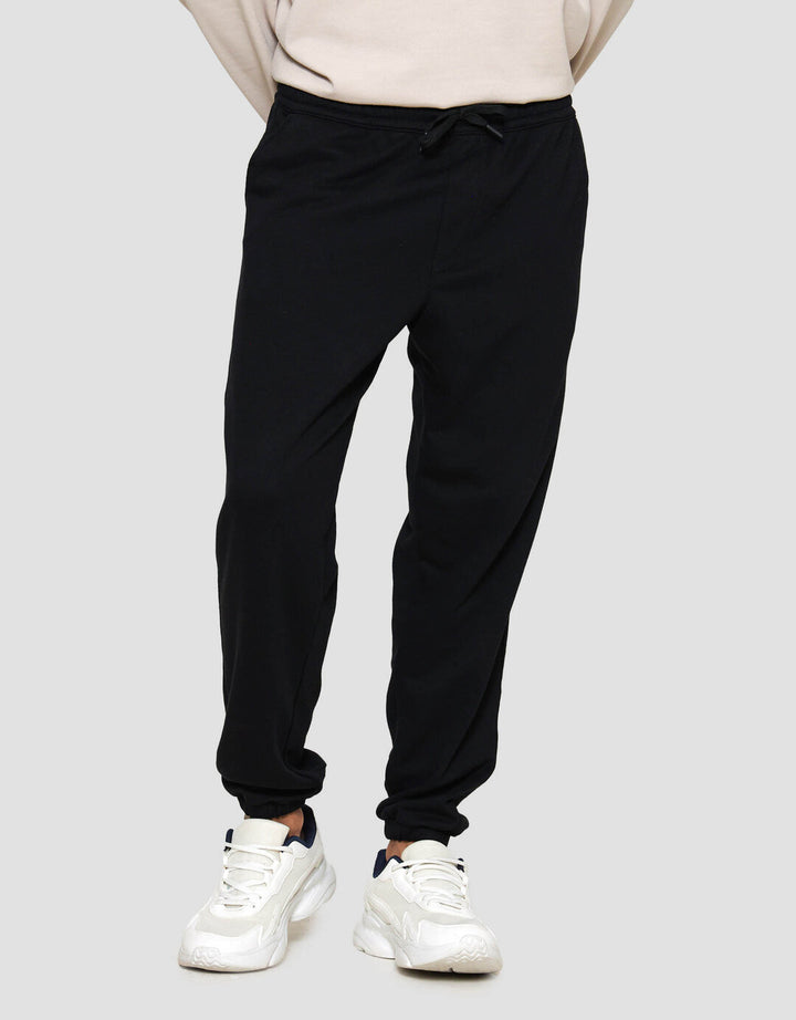 Nevada Long Pants Knit Basic French Terry Celana Panjang Pria