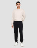 Nevada Long Pants Knit Basic French Terry Celana Panjang Pria