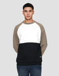 Nevada Cut And Sewn Mix Colors Sweater Pria