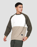 Nevada Cut And Sewn Mix Colors Sweater Pria