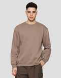 Nevada Basic Fleece With Sleeve Embro Sweater Pria