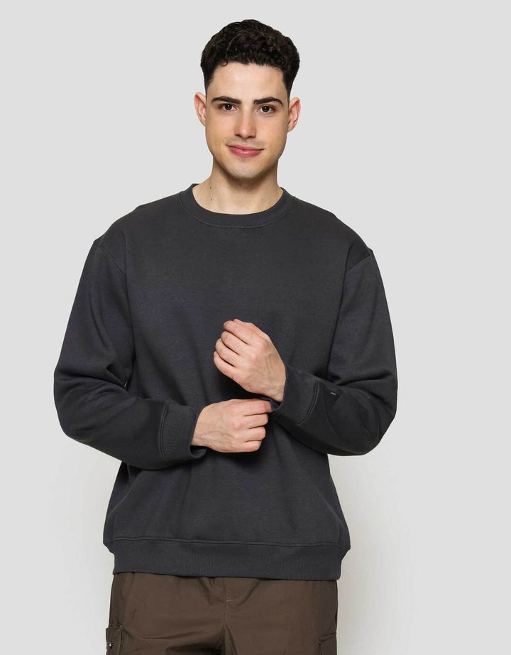 Nevada Basic Fleece With Sleeve Embro Sweater Pria