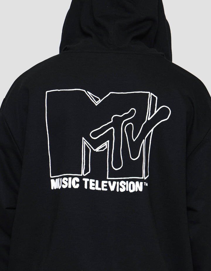 Nevada Hoodie Mtv Embro Jaket Pria