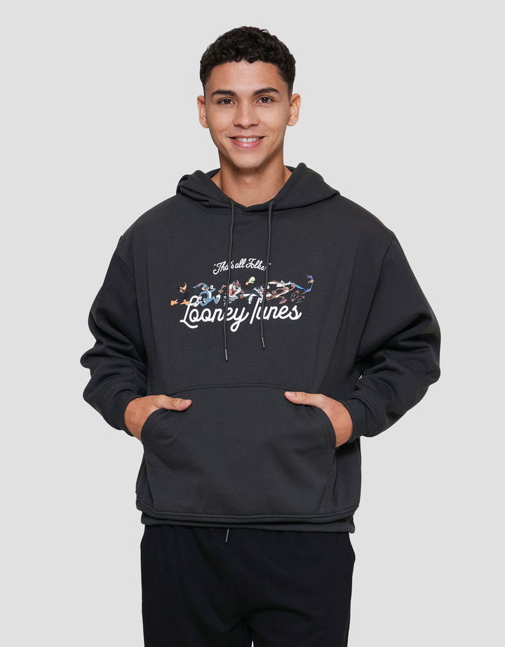 Nevada Looney Tunes Jaket Hoodie Pria