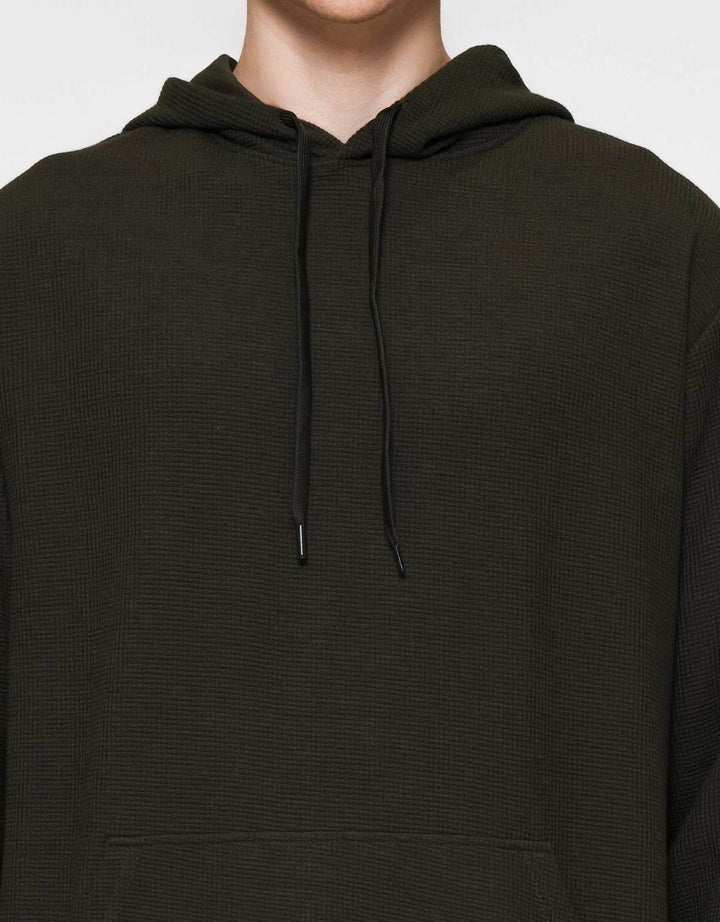 Nevada Hoodie Texture Sweater Pria