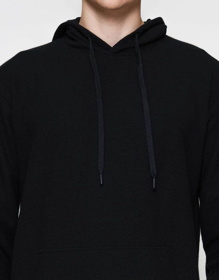 Nevada Hoodie Texture Sweater Pria