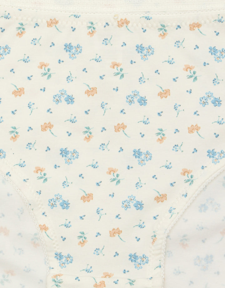 Nevada Midi Print Flower With Back Lace Celana Dalam Wanita