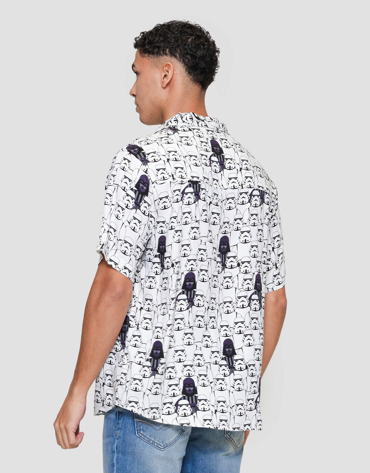 Star Wars Cuban Shirt Stormtrooper Kemeja Pria