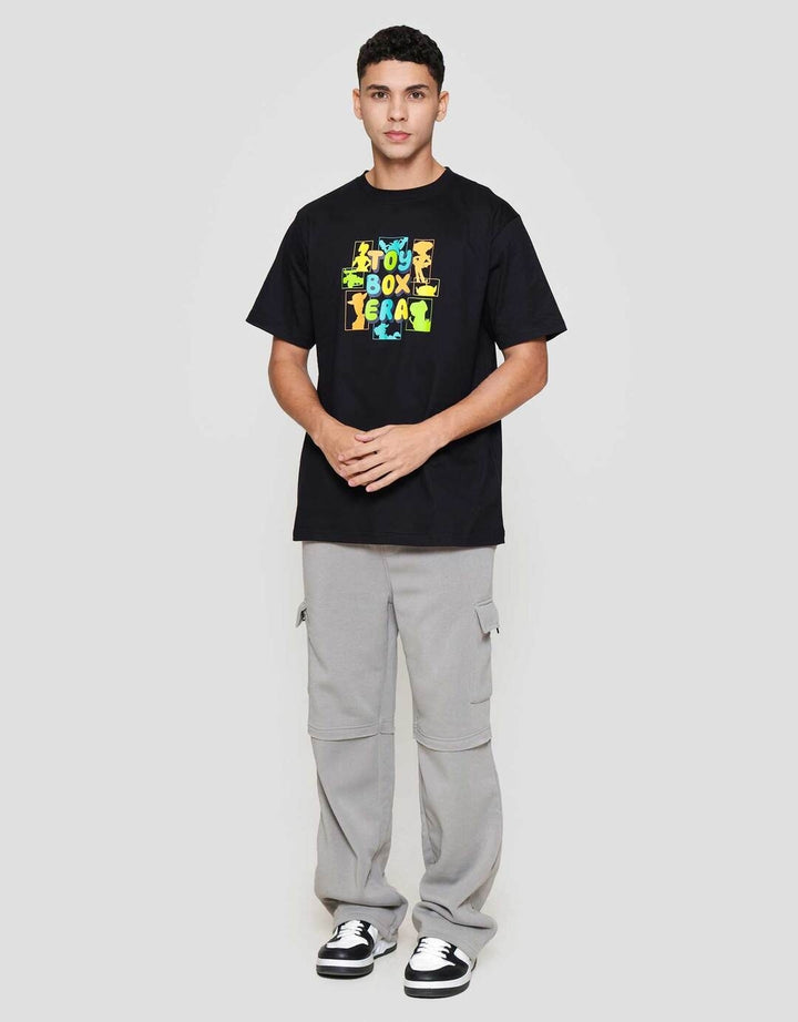 Disney All Toy Story Front Back Raster Kaos Pria