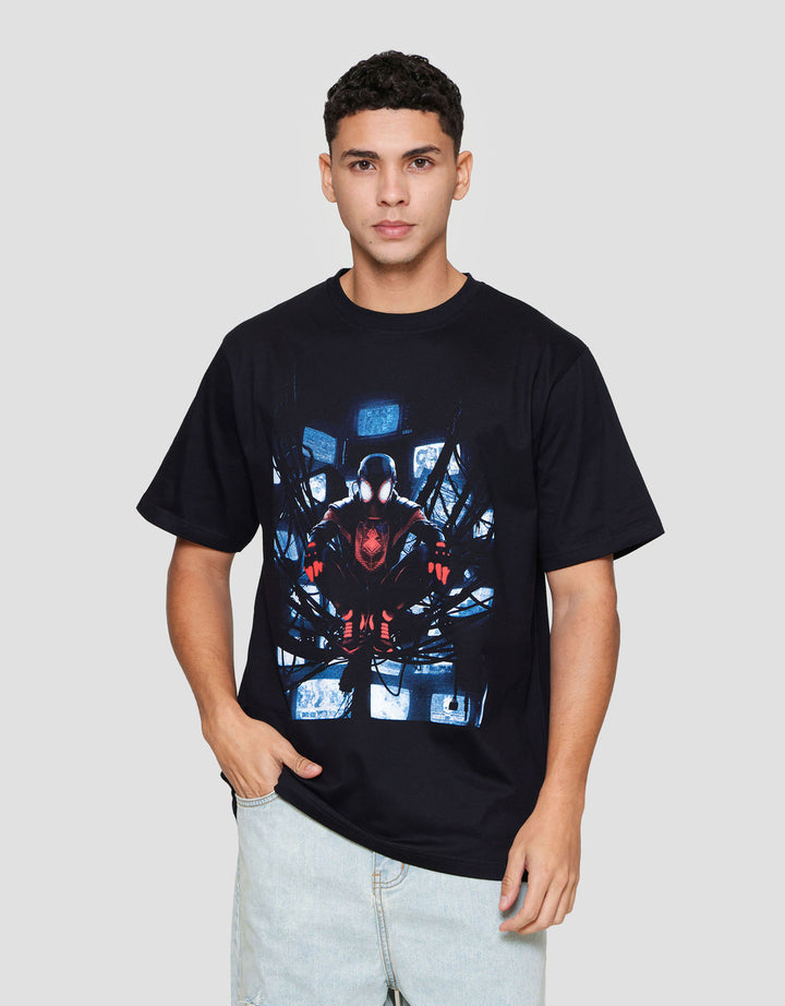 Marvel Spiderman Miles Morales Experiment Kaos Pria