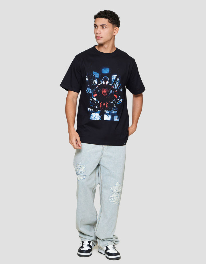 Marvel Spiderman Miles Morales Experiment Kaos Pria