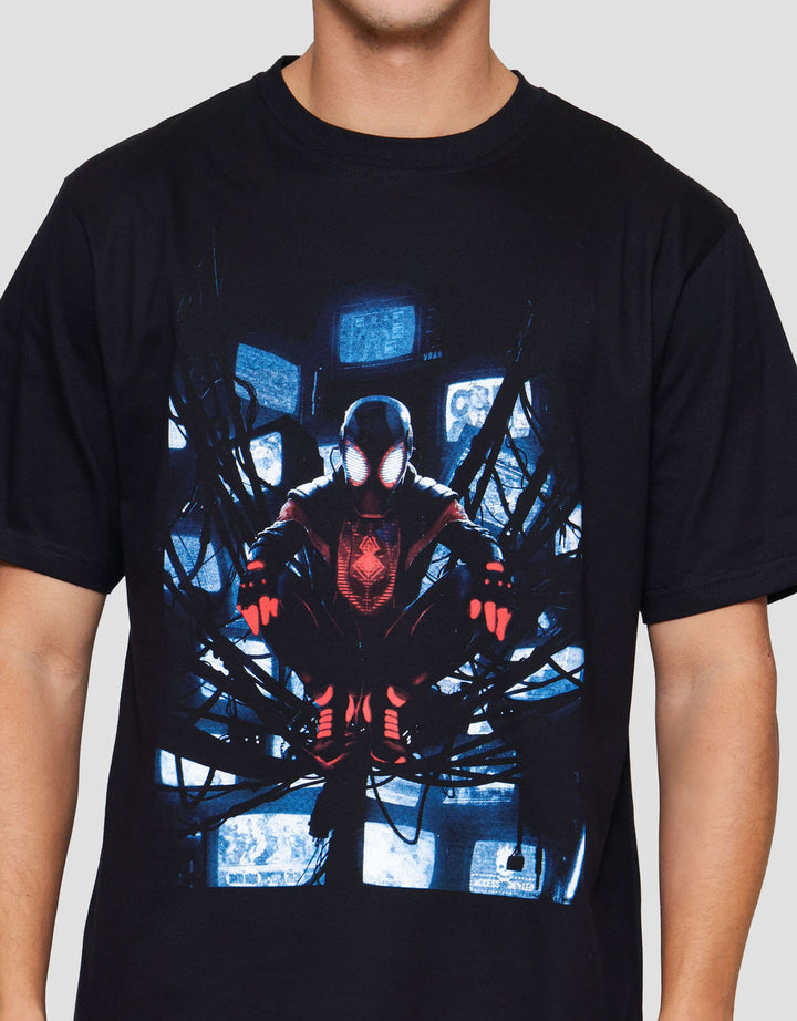 Marvel Spiderman Miles Morales Experiment Kaos Pria