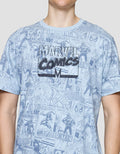 Marvel Comics Kaos Lengan Pendek Pria