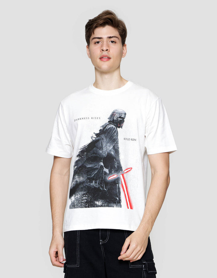 Star Wars Kylo Ren Silhoutte Kaos Lengan Pendek Pria