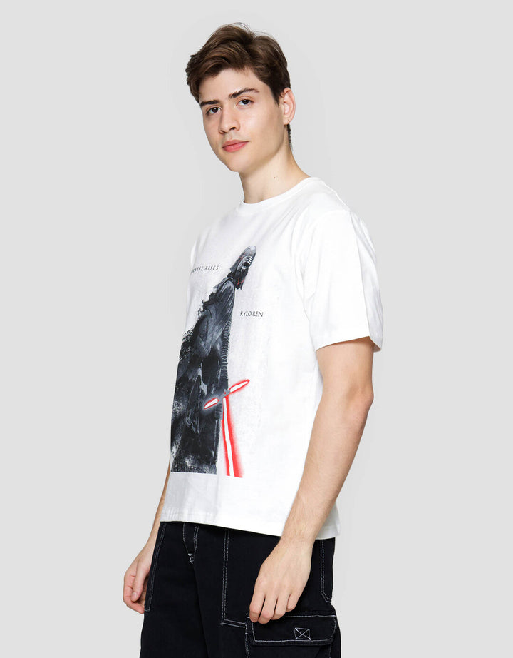 Star Wars Kylo Ren Silhoutte Kaos Lengan Pendek Pria