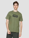 Star Wars Front Back Portrait Kaos Lengan Pendek Pria