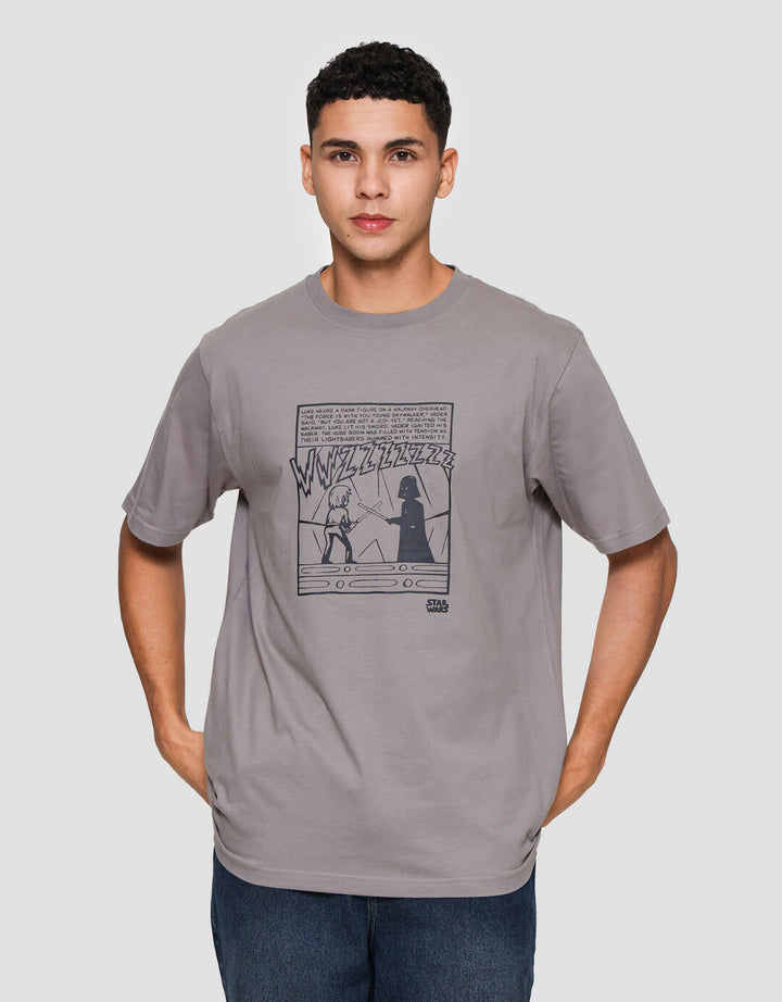 Star Wars Darth Vader Luke Skywalker Comics Kaos Pria