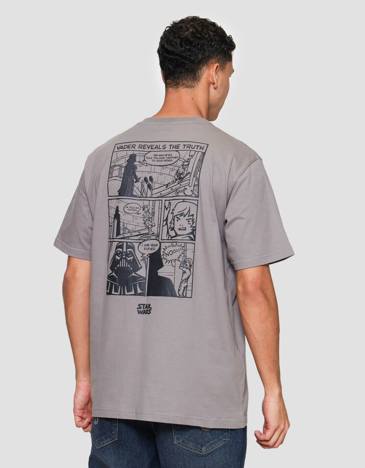 Star Wars Darth Vader Luke Skywalker Comics Kaos Pria