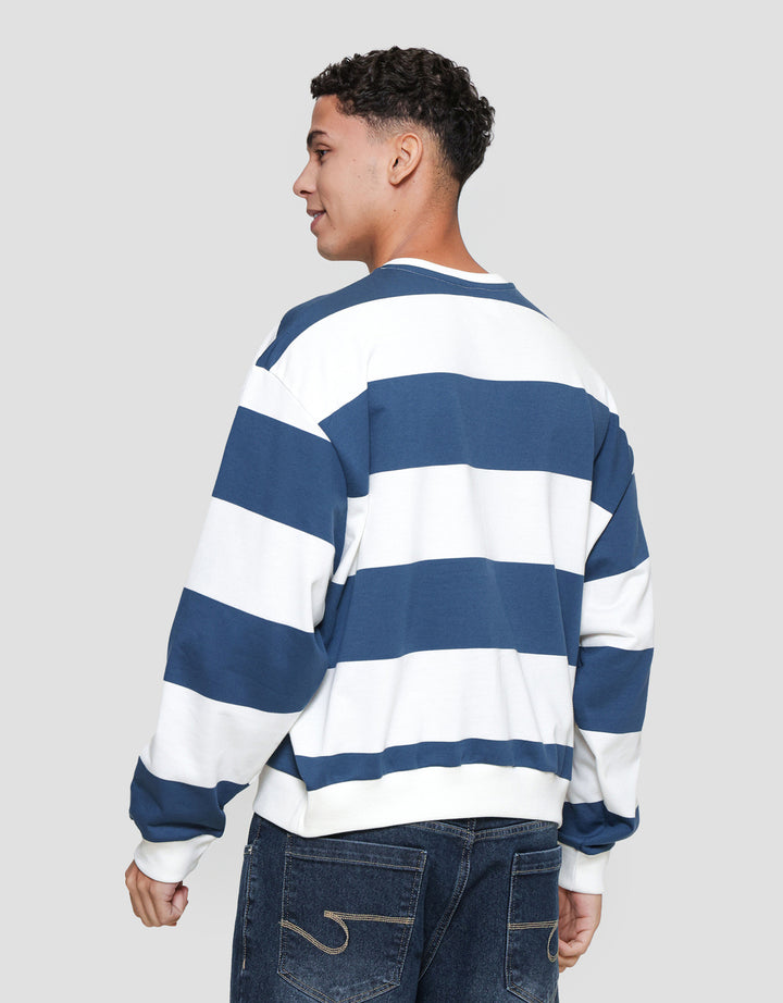 Nevada Stripe Looney Tunes Sweater Pria