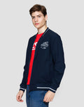 Nevada Nylon With Embro Patches Jaket Pria