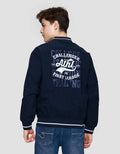 Nevada Nylon With Embro Patches Jaket Pria