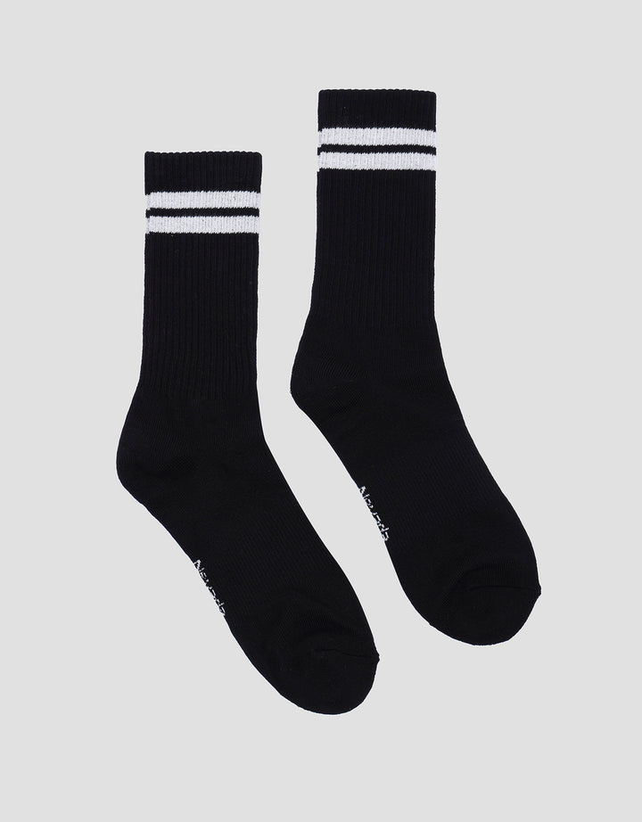 Nevada With Two Stripe Kaos Kaki Wanita