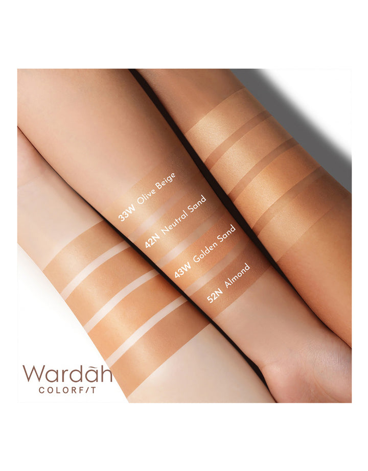Wardah Colorfit Perfect Glow Cushion Creme Beige 15 G
