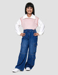 Nevada Kantong Celana Panjang Denim Anak Perempuan