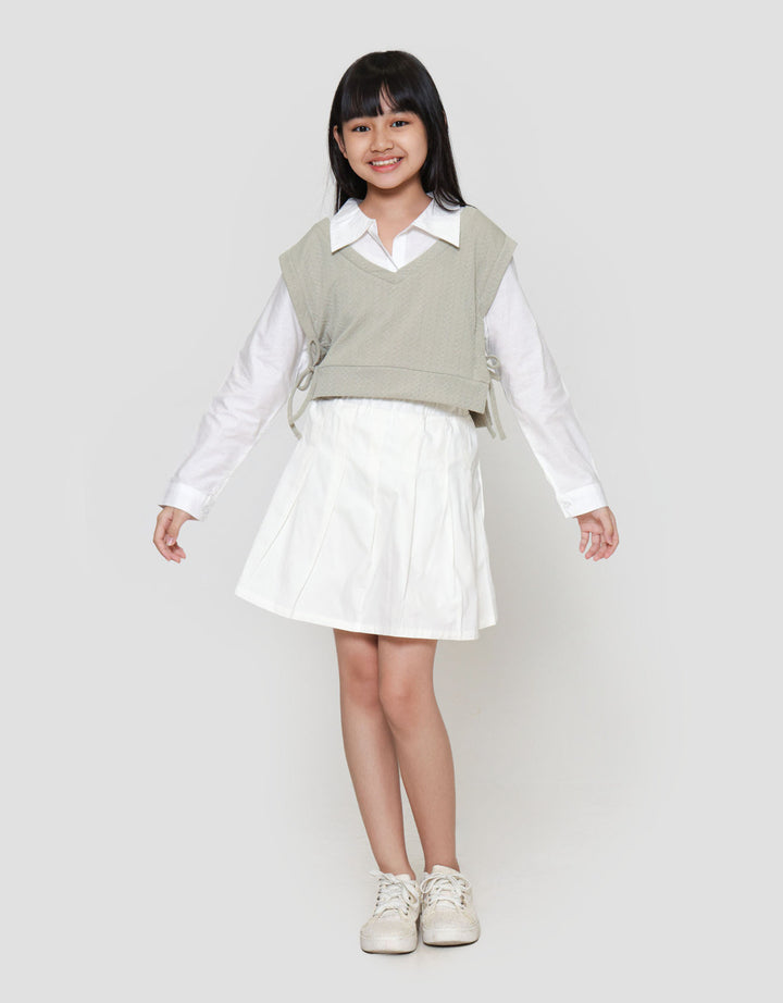 Nevada Baby Canvas Tennis Skort Anak Perempuan