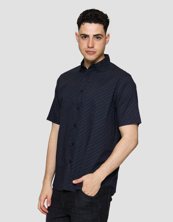 Cole Aop Cole Ssaopcole Kemeja Lengan Pendek Pria