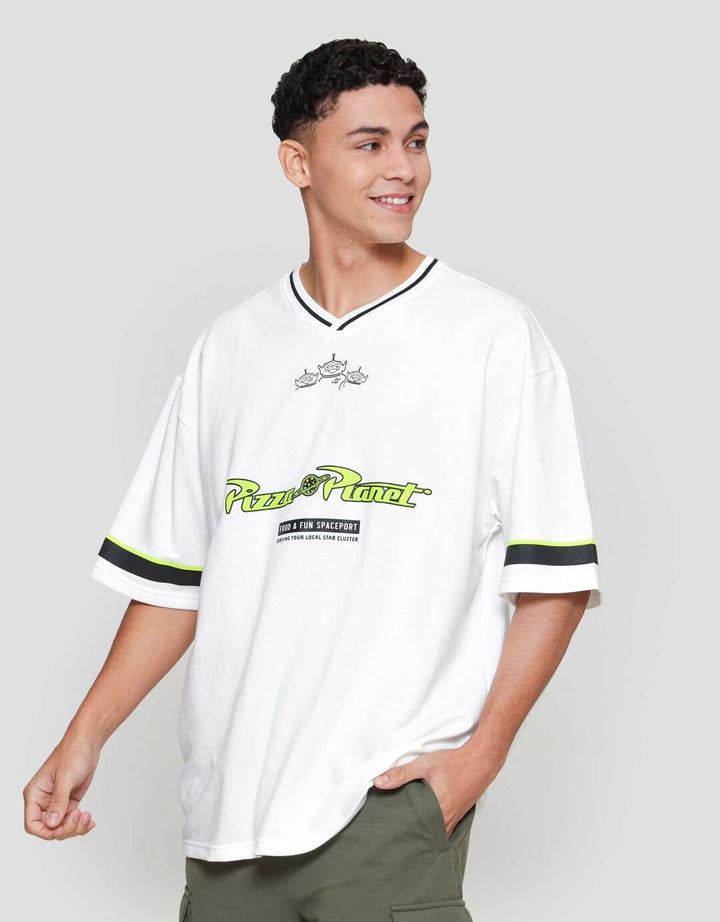 Disney Os Pizza Planet Kaos Pria