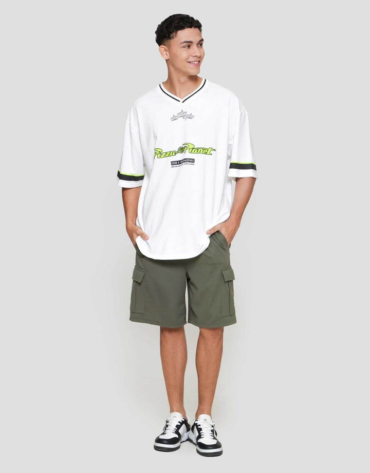 Disney Os Pizza Planet Kaos Pria