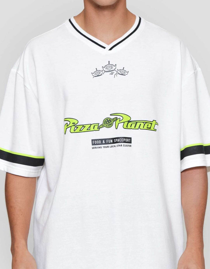 Disney Os Pizza Planet Kaos Pria