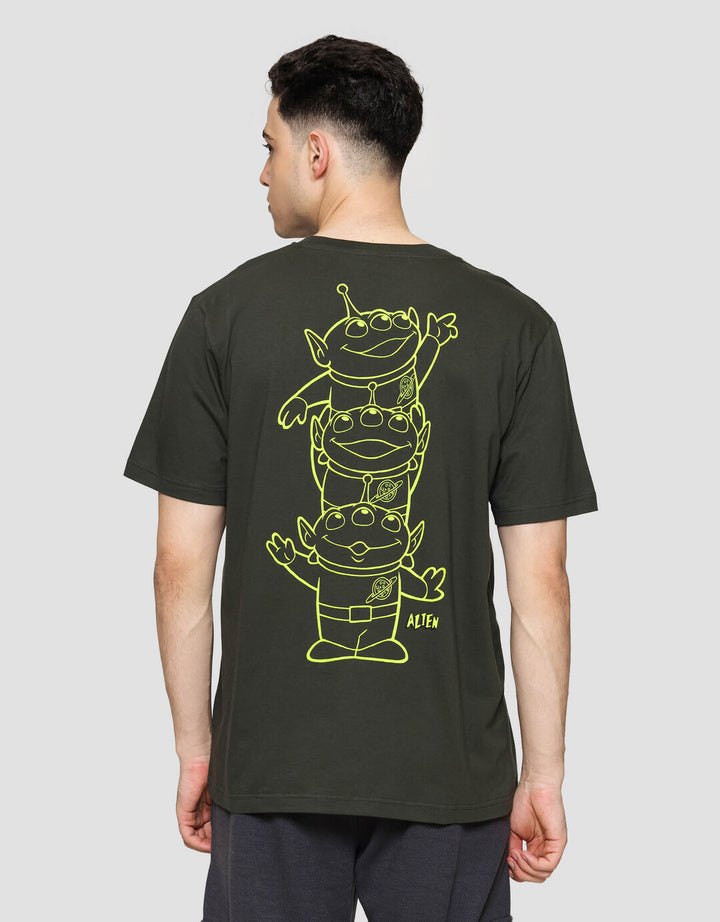 Disney Three Alien Kaos Lengan Pendek Pria