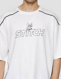 Disney Oversized Stitch Cut & Sewn Kaos Pria
