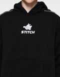 Disney Hoodie Pipping Stitch Jaket Pria