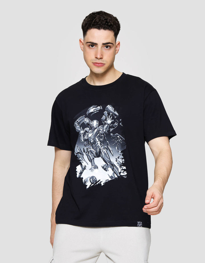 Marvel Iron Man Wearing Custome Kaos Pria