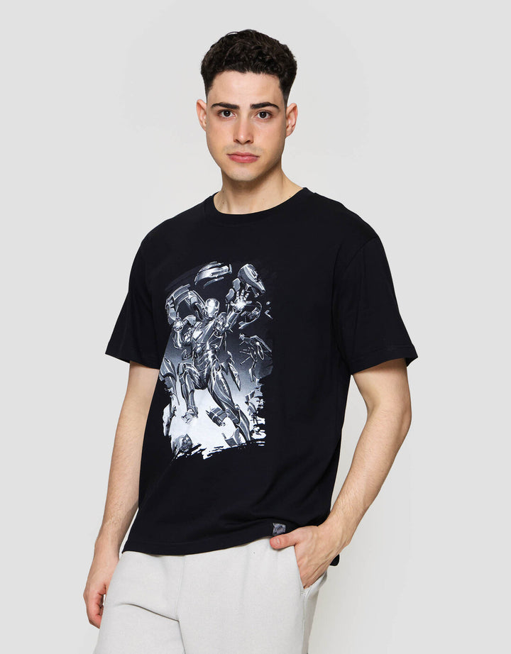 Marvel Iron Man Wearing Custome Kaos Pria