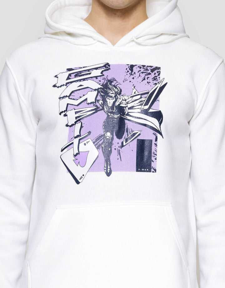Marvel Gambit Front Jaket Hoodie Pria
