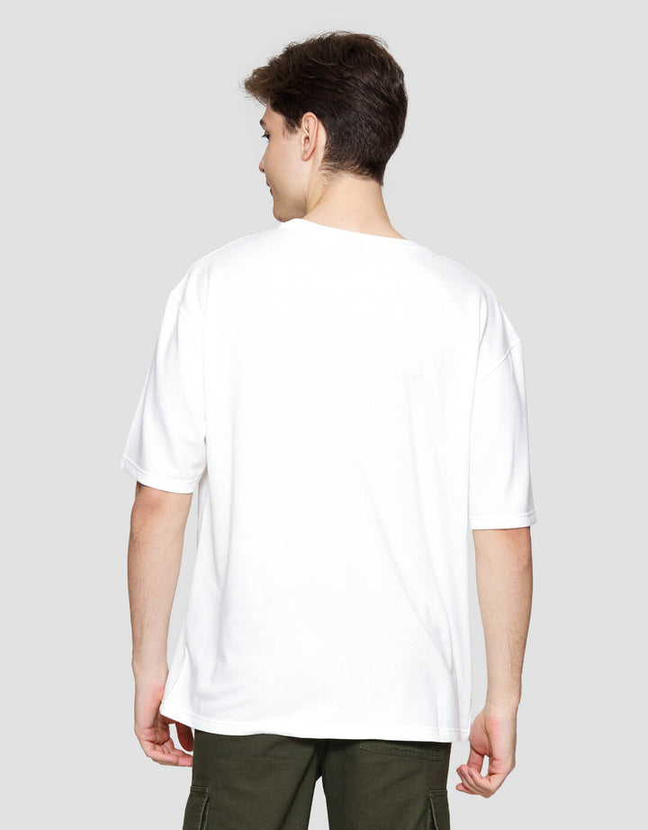 Star Wars Print Stromtrooper Kaos Lengan Pendek Pria