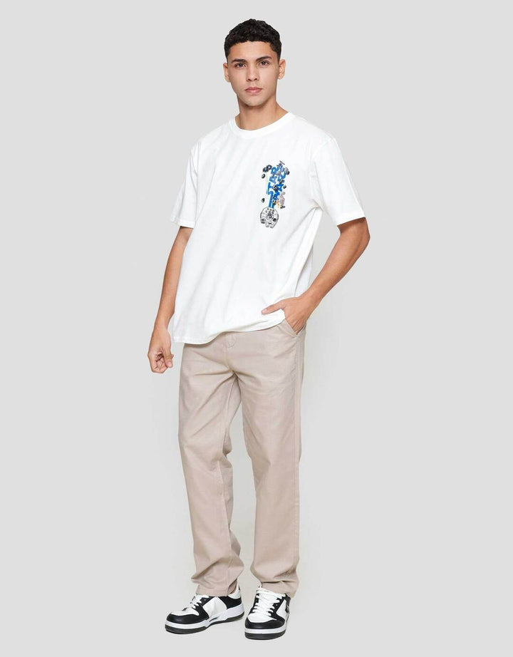 Star Wars Star Wars Logo Front Back Print  Kaos Pria